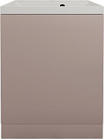 Style Line Тумба с кварцевой раковиной жасмин Моно 50 санд пудровый